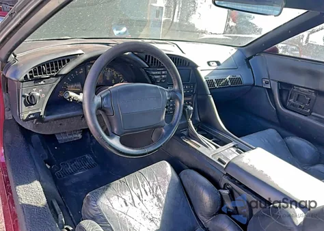 1992 Chevrolet Corvette из США, поврежденный, VIN 1G1YY23P6N5109968
